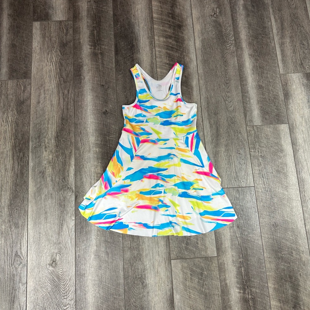 MTA Kids White Print Athletic‎ Dress